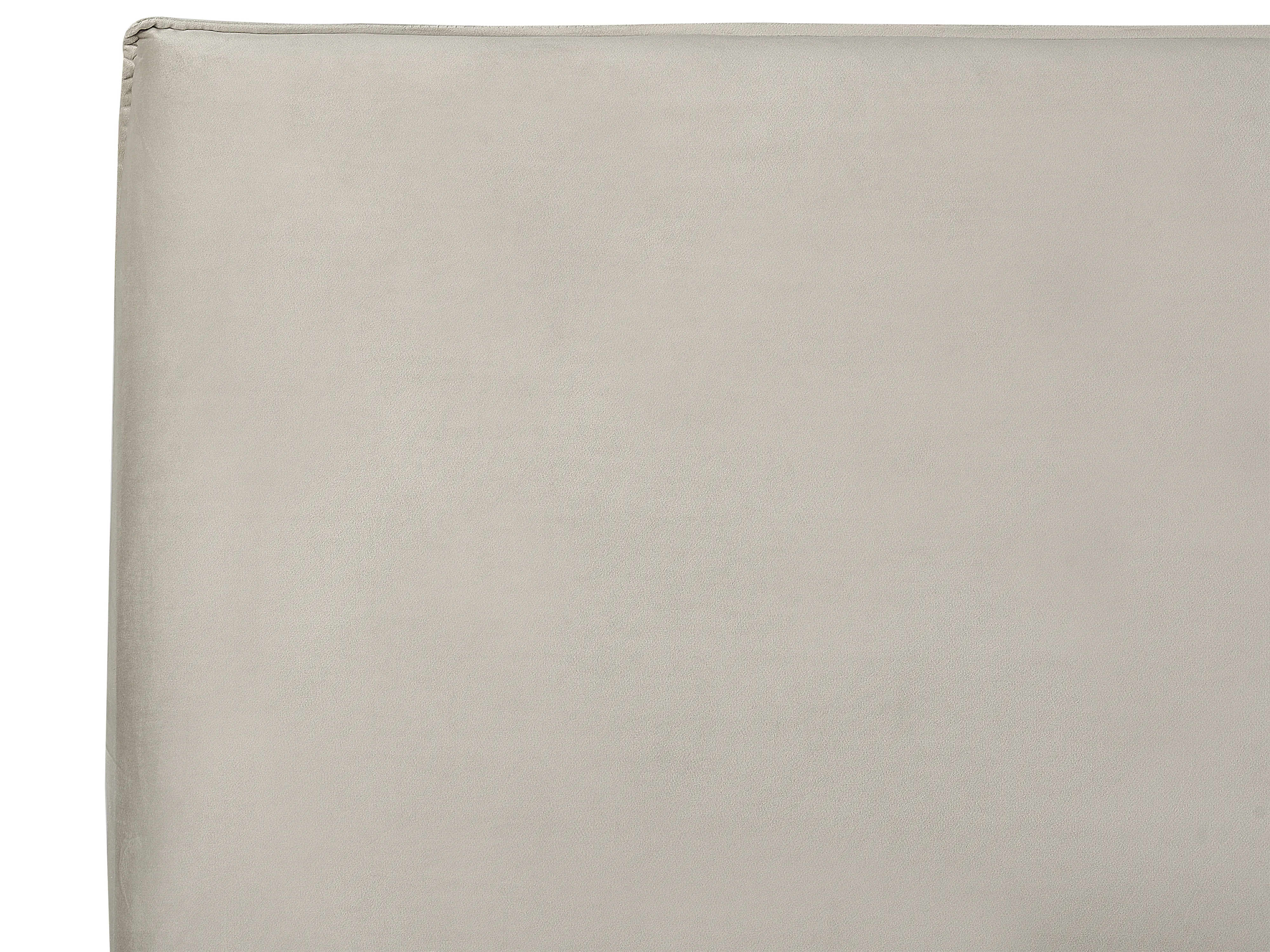 Bed met opbergruimte Fluweel LAVAUR 180 x 200 cm Taupe
