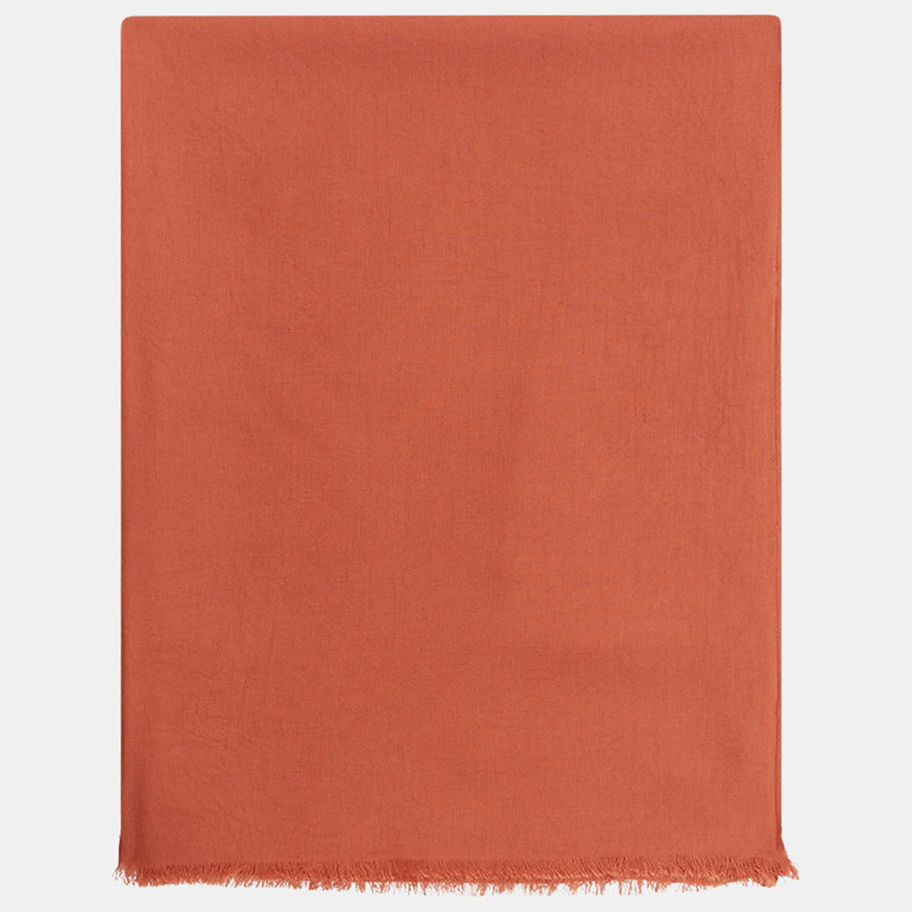 Galeries Lafayette Étole Ecovero Af Swaggy F orange - 180x65 cm