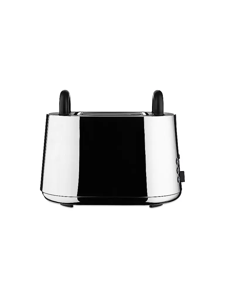 ALESSI Toaster TORU 2 Scheiben NE03/B Edelstahl 18/10 silber