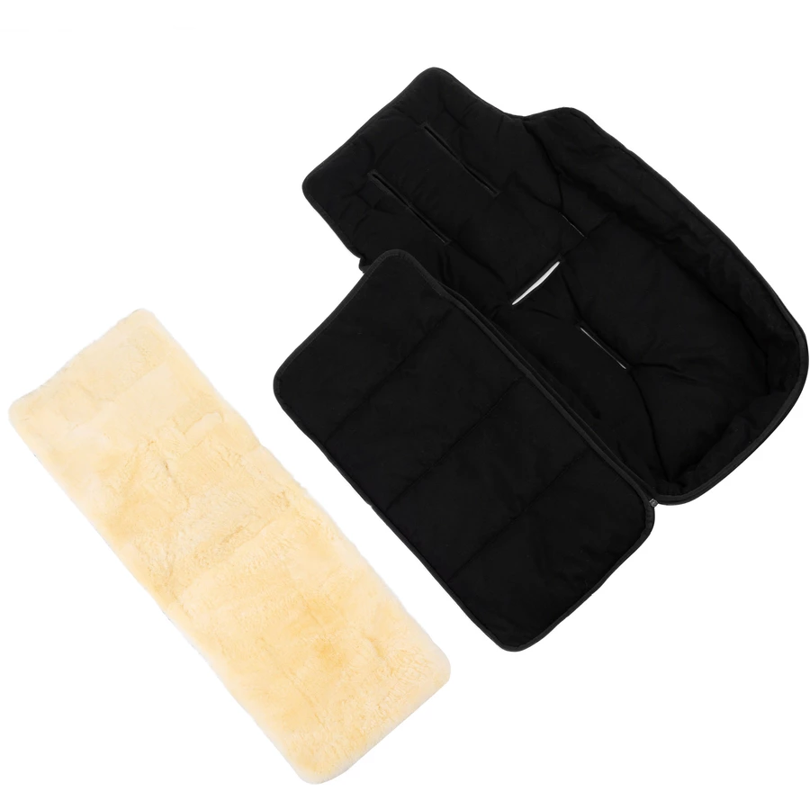 Werner Christ Baby Lammfellfußsack CORTINA chocolate