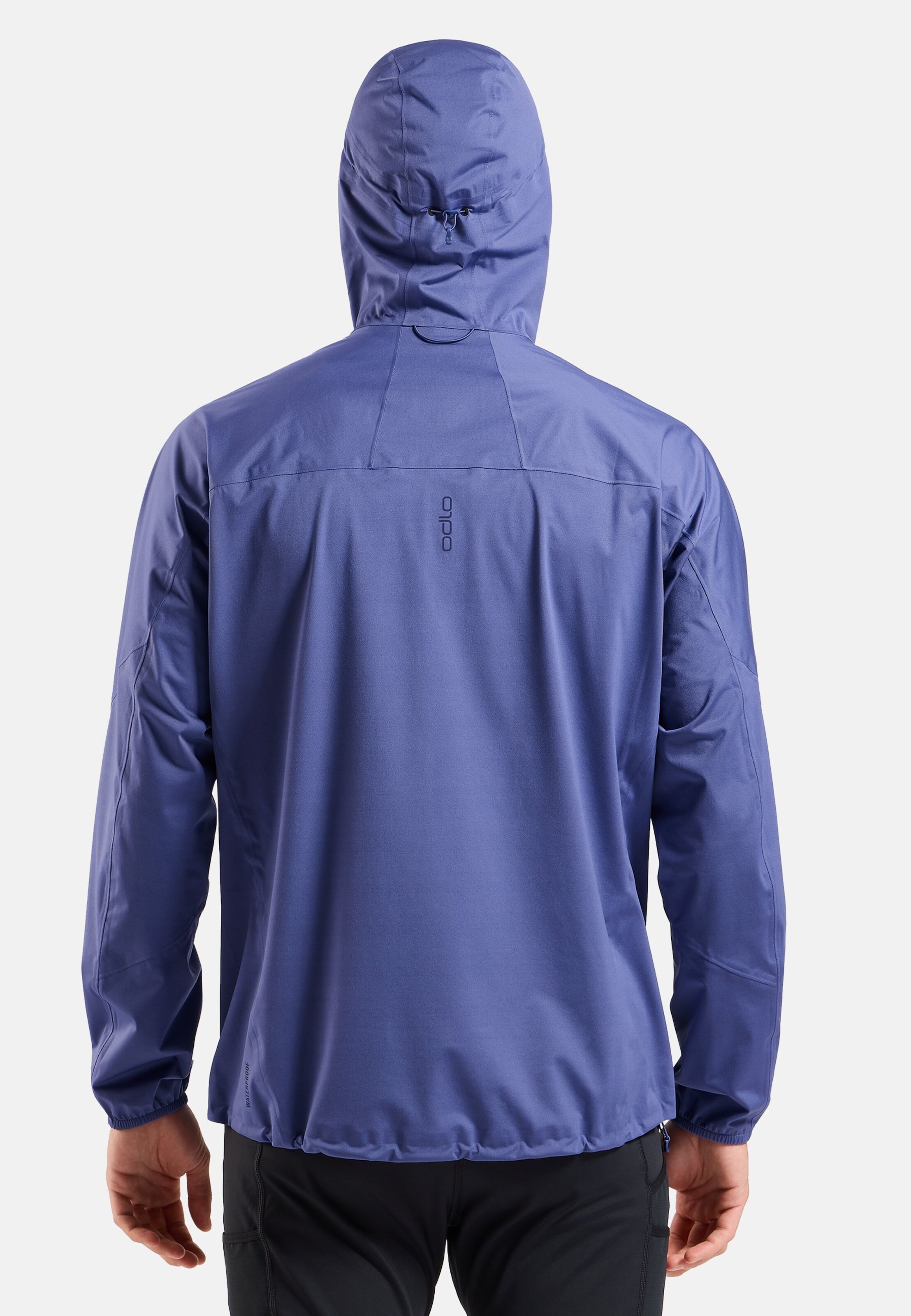 Wasserdichte X-Alp Performance Knit Laufjacke in Skipper Blue