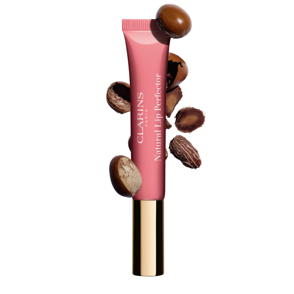 Clarins Natural Lip Perfector Lipgloss 01 Rose Shimmer12 ml