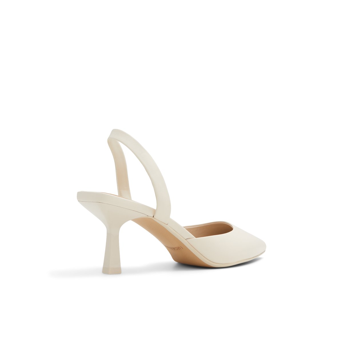 LUCA FERRI-Alshain-Talons à bride arrière - Talon aiguille - Naturel