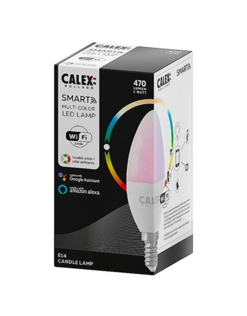 Calex Smart Led Kaarslamp E14 B35 - Lichtbron - 5 Watt