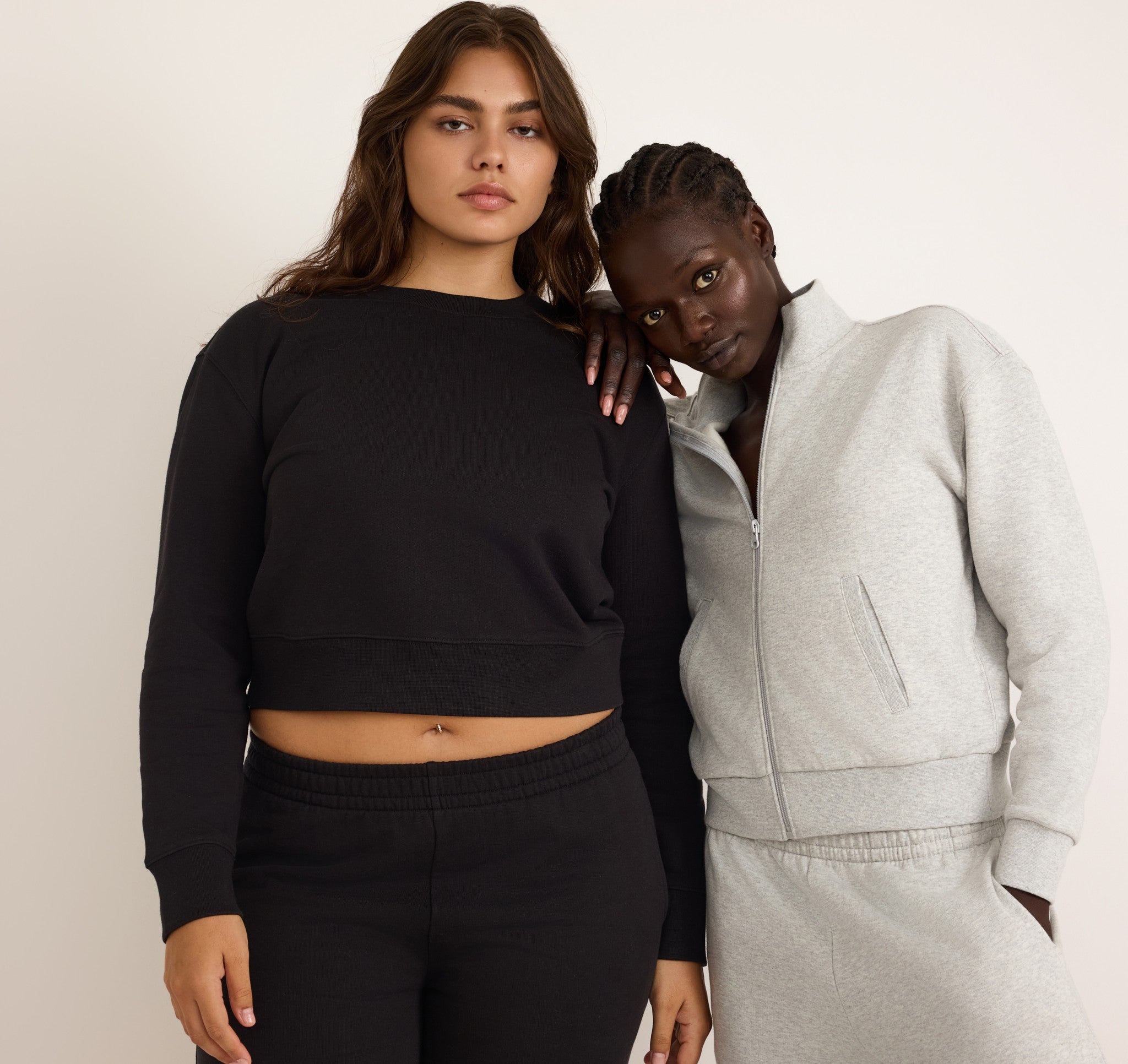 ORGANIC COTTON<br>Weekend Boxy Crewneck Sweatshirt