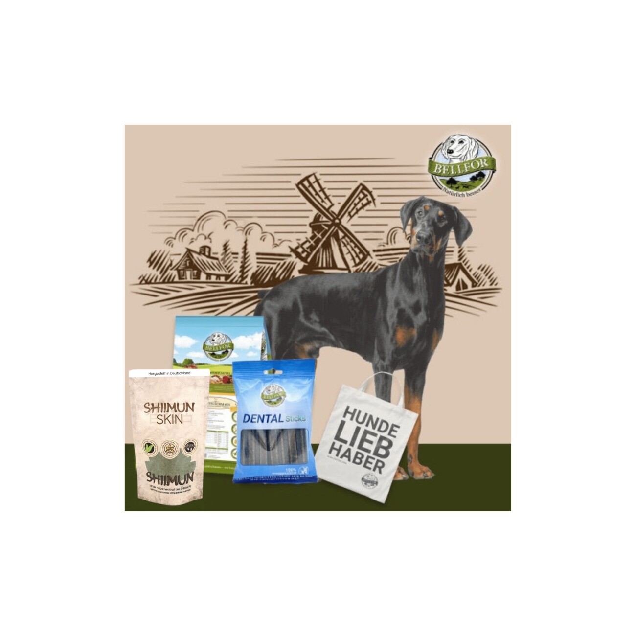 Bellfor Dobermann Futter Set