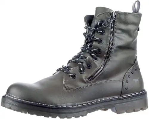 1366-601 Mustang olijfgroen - maat 44 veterboot olijfgroen - maat 44 Calandschoen