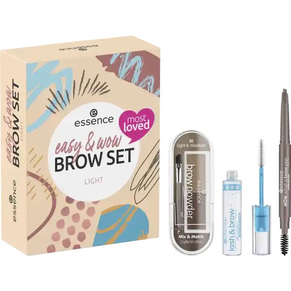 easy & WOW brow set light