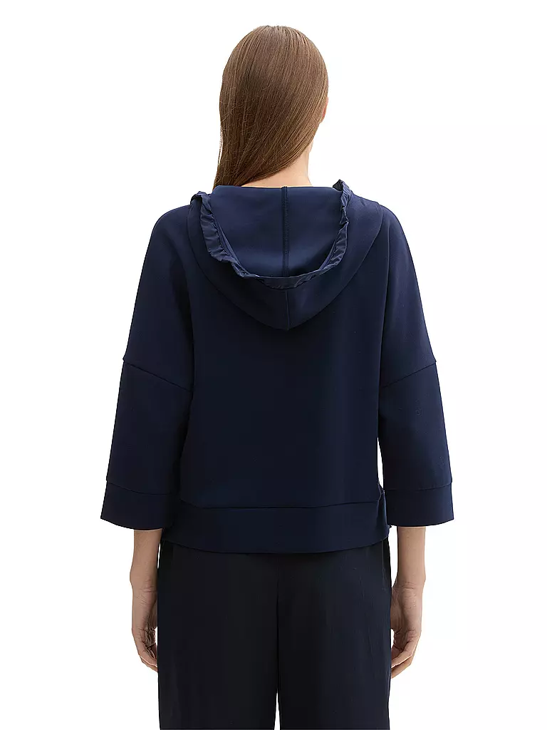 TOM TAILOR Sweatjacke  blau