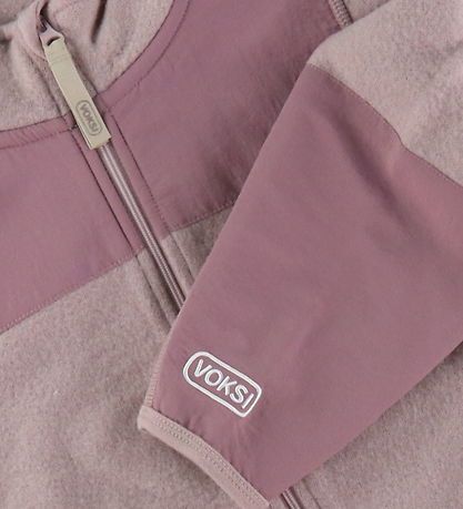 Voksi Cardigan - Wolle - Soft Grape