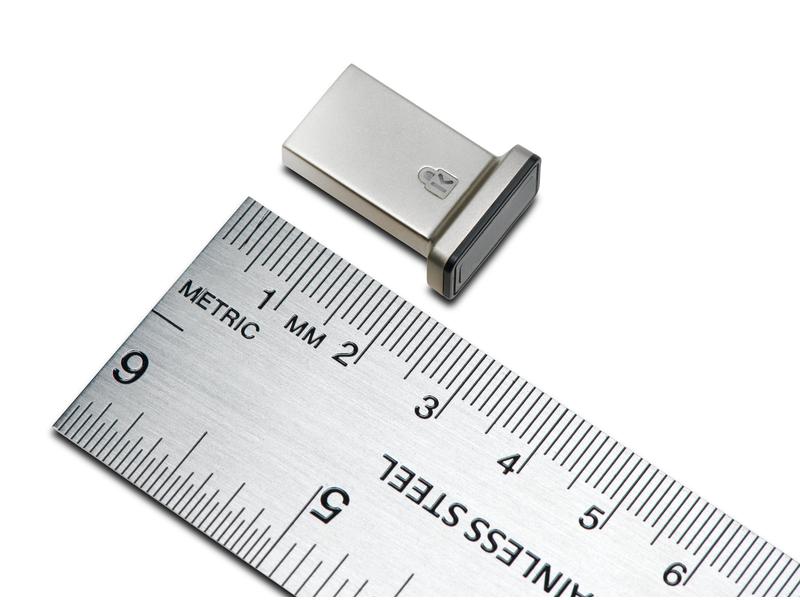 Kensington VeriMark IT Fingerprint Key USB-A, 1 Stück IT Fingerabdruckscanner für Unternehmen mit FIDO2/WebAuthn und Windows Hello Unterstützung