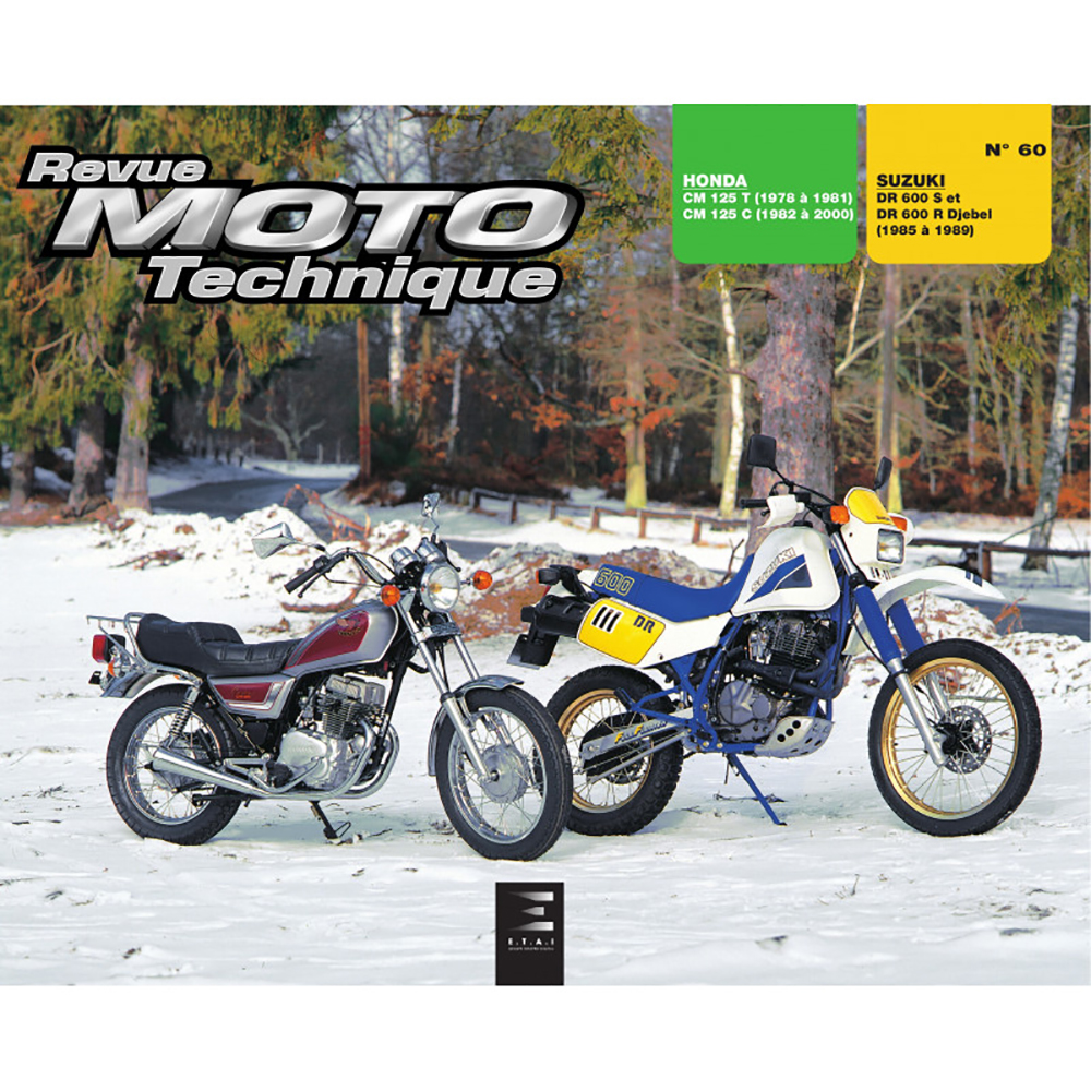Etai - RMT 60.4 HONDA CM125 (1978 à 2000) et SUZUKI 600 (1985 à 1989)