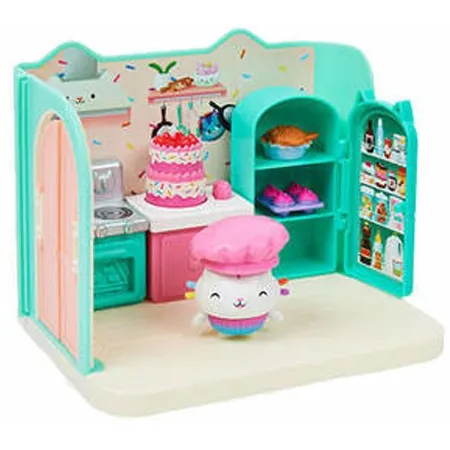 Spin Master Gabby's Dollhouse Deluxe Room, 1 Set, 3-fach sortiert