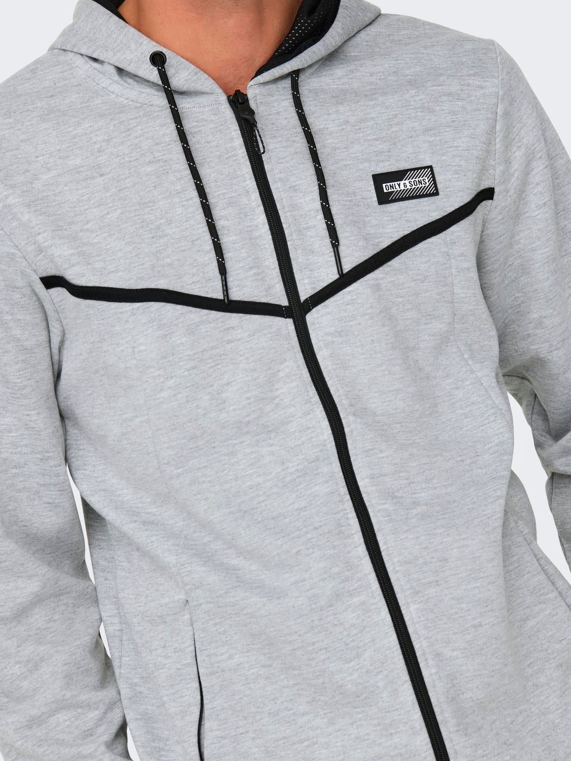 ONSLIAM Sweatshirt Light Grey Melange