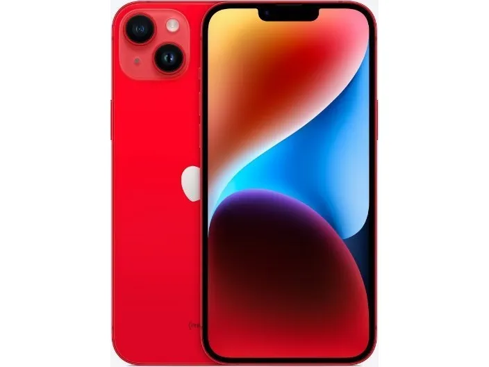 Apple iPhone 14 Plus - (PRODUCT) RED - 5G smartphone - dual-SIM / Intern hukommelse 256 GB - OLED-skærm - 6.7