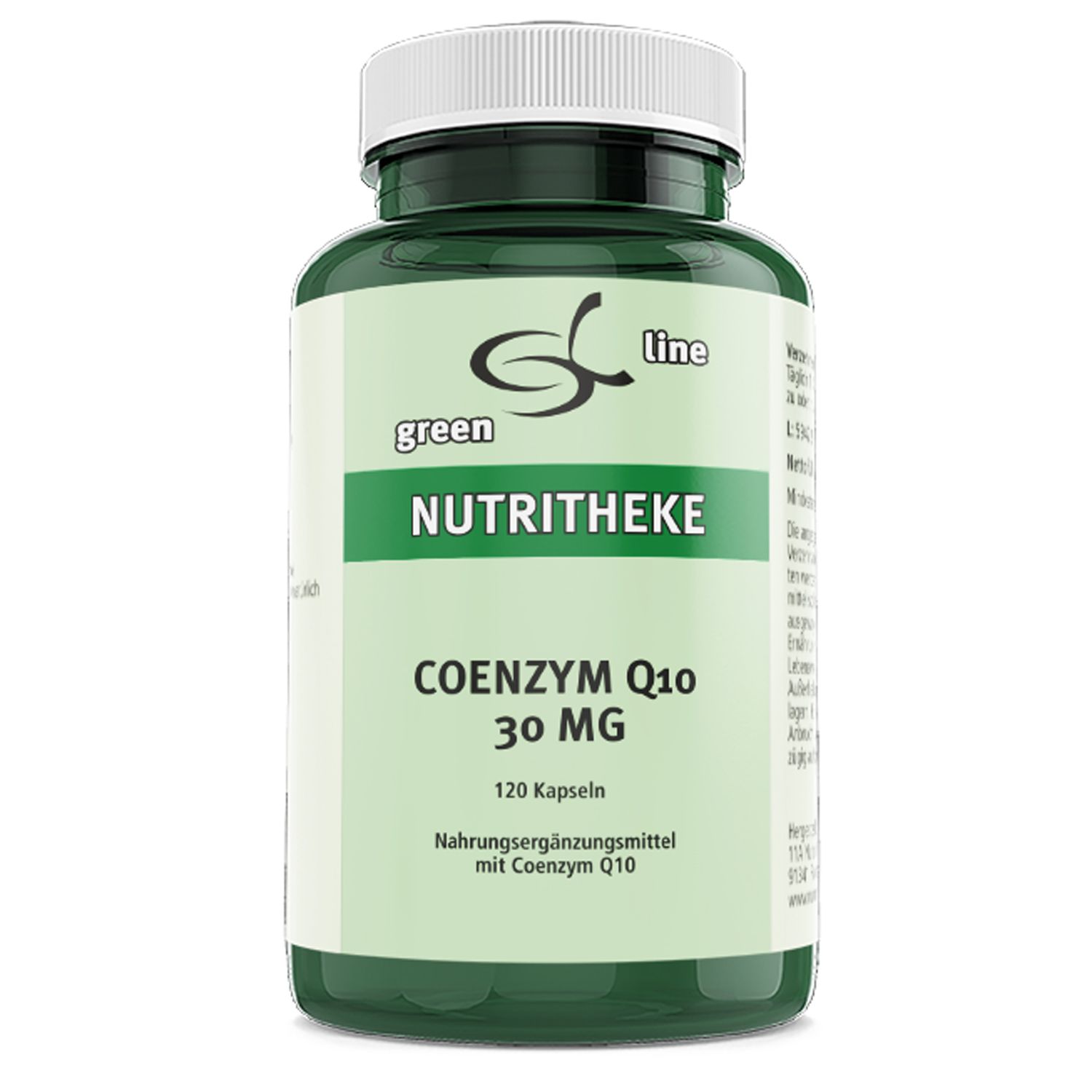green line NUTRITHEKE Coenzym Q10 30 mg