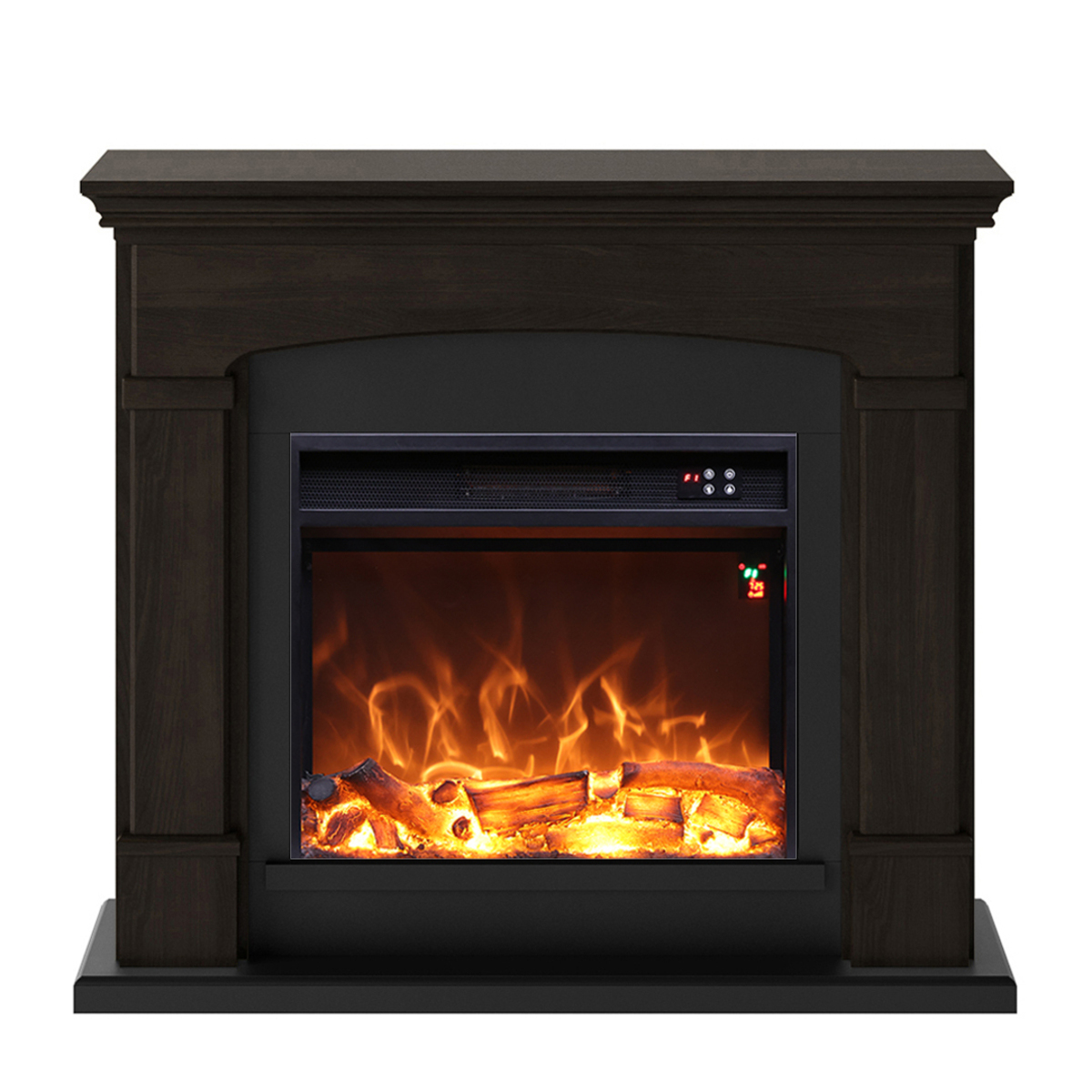 Cheminee murale 1500w caminetto fuego monica wenghe