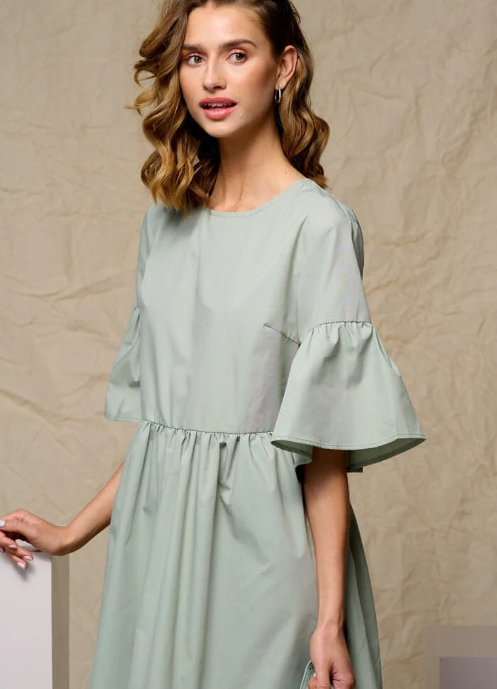 Noella Adaleide Dress 1147 green pastel