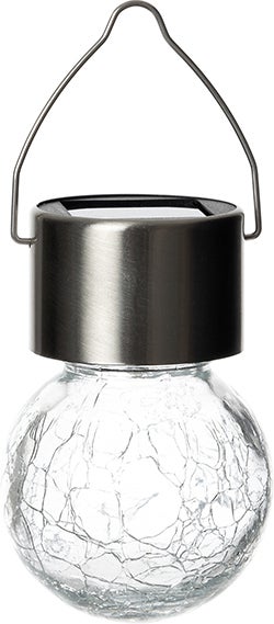 Intratuin solar hanglamp gekleurd licht D 6 H 9 cm
