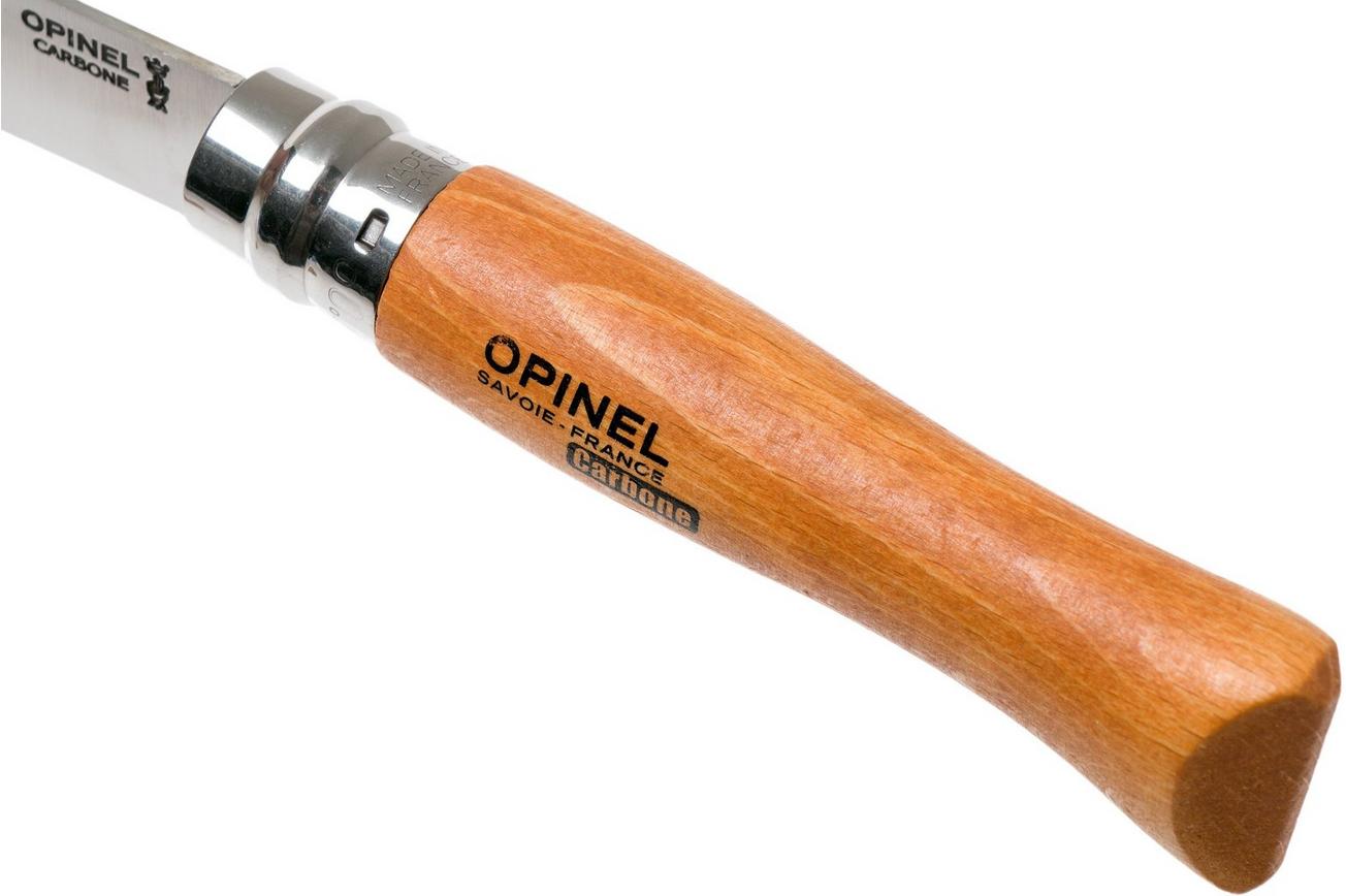 Opinel zakmes No. 09, koolstofstaal, lemmetlengte 9 cm
