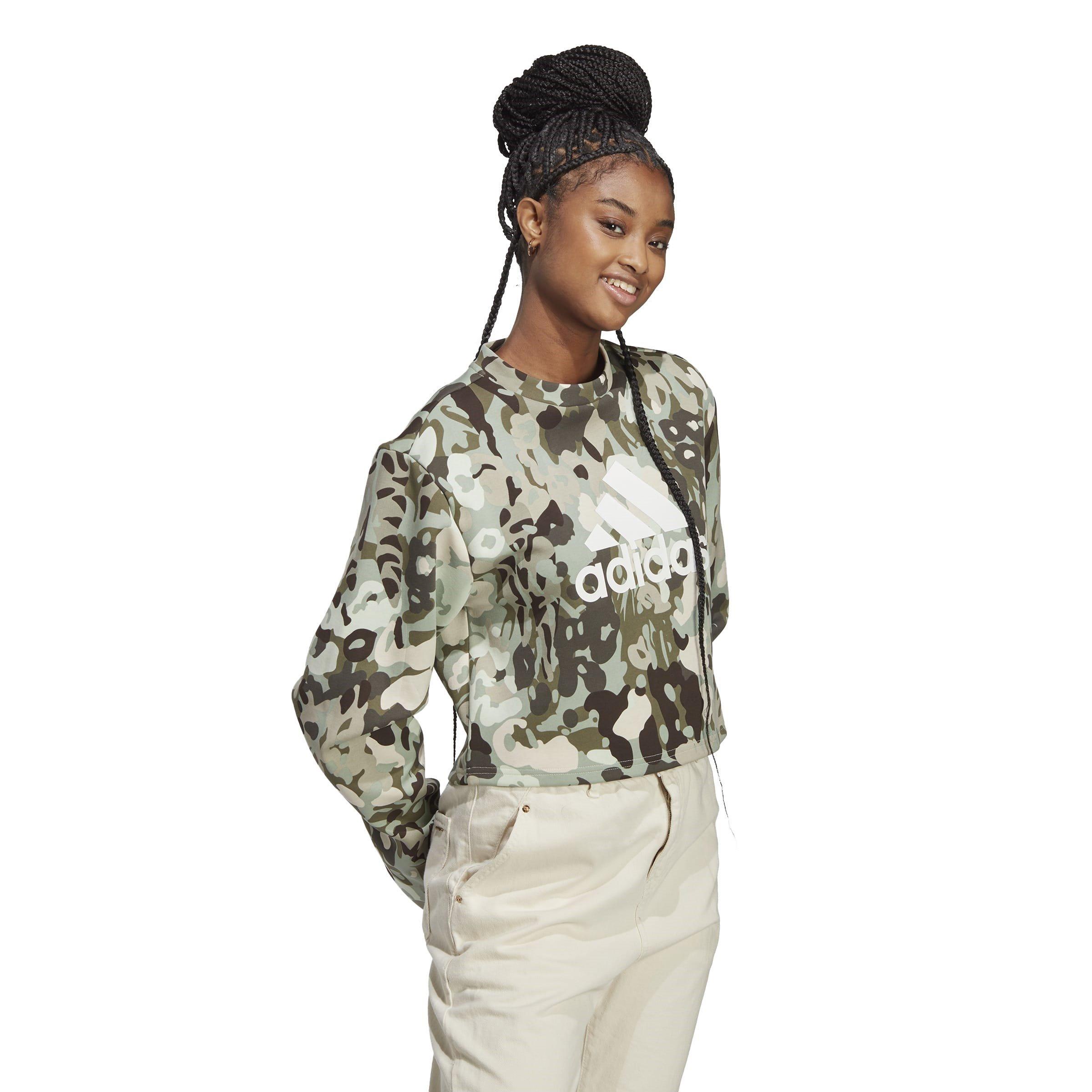 adidas All Over Print Sweatshirt Womens