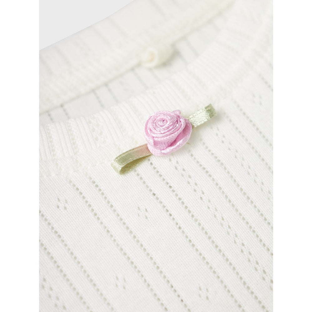Køb Name It Cloud Dancer Silke Slim Bluse