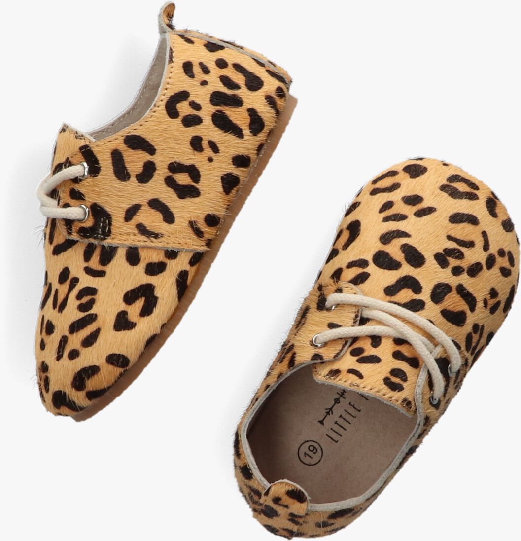 LITTLE INDIANS cognac little indians babyschoenen oxford booties
