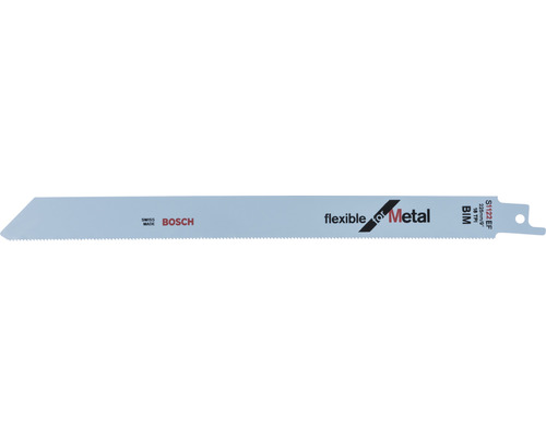 Reciprozaagblad Bosch S 1122 EF, Flexibel voor Metaal, verpakking van 2