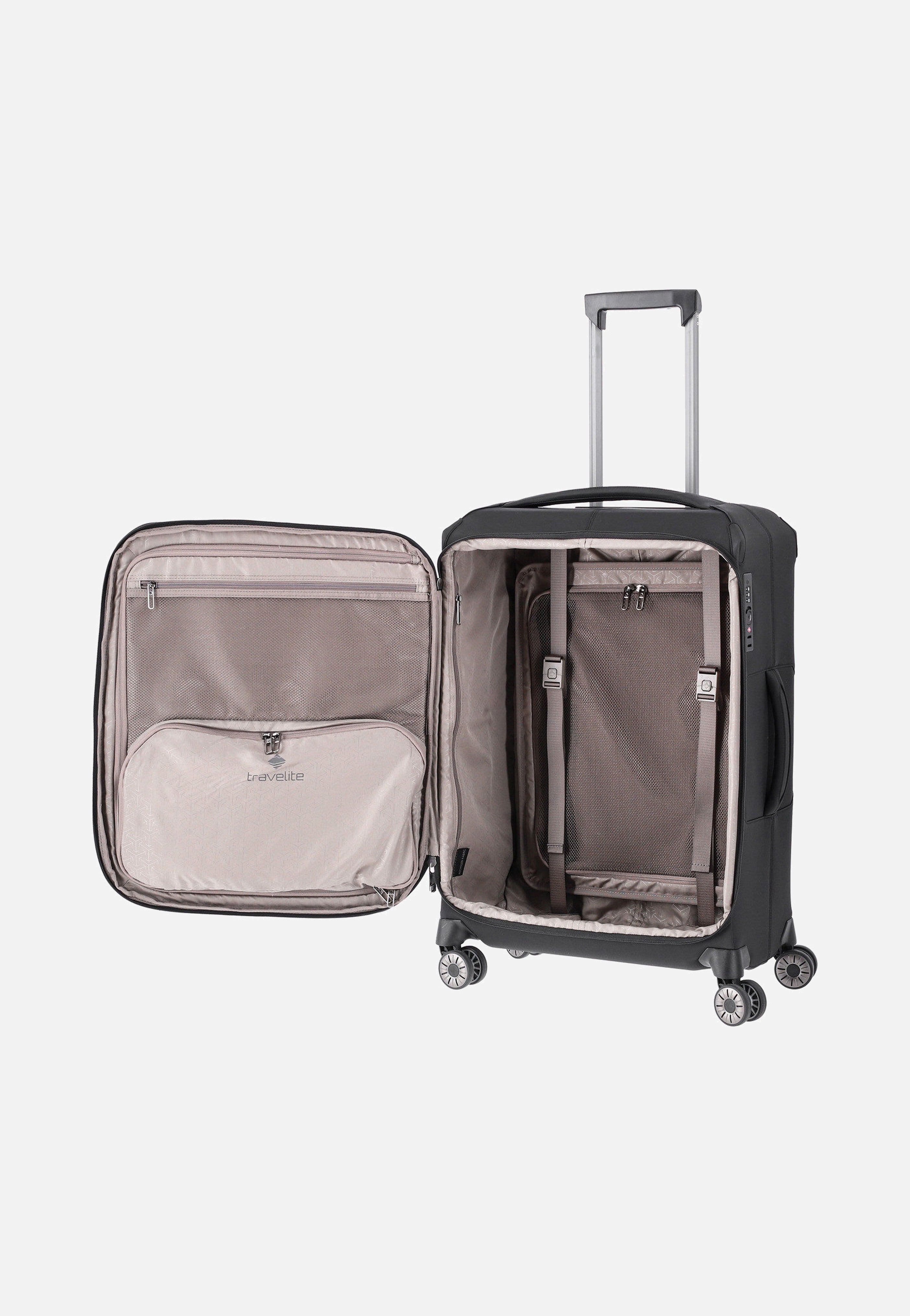 Priima 4w Trolley M Schwarz - Koffer