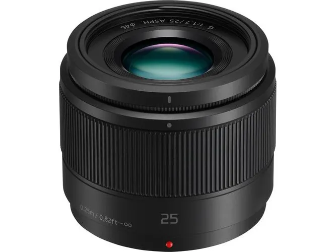 Panasonic Lumix G H-H025E - Objektiv - 25 mm - f/1.7 ASPH. - Micro Four Thirds - for Lumix DC-BGH1; Lumix G DC-G100, G110, G90, GF10, GF90, GH5M2, GH6, GH6L, GX880, GX9, GX9H