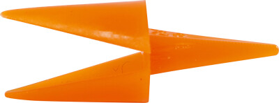 Kyllingenæb - L 30 MM - Orange - 50 Stk