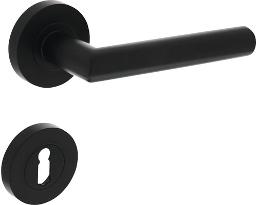 Intersteel Bastian BB ronde zwarte rozetset