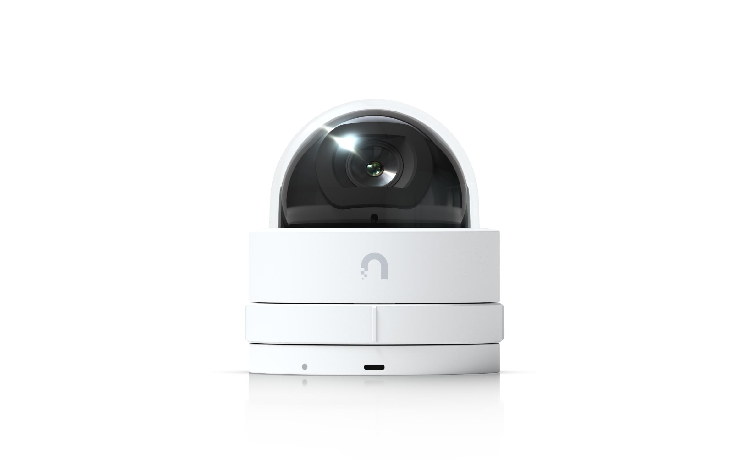 Netzwerkkamera UVC-G5-Dome-Ultra WeissUltrakompakte und manipulationssichere 2K-HD-PoE-Kamera mit Nachtsichtfunktion für die Sicherheit in Innenräumen
