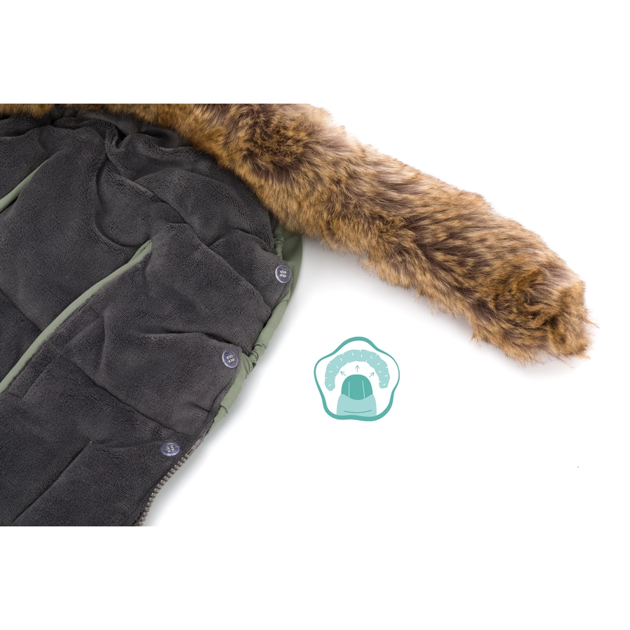 fillikid Winterfußsack Manaslu Polyester Salbei
