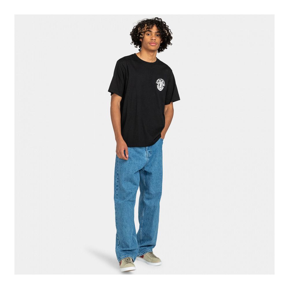 Element GREAT OUTDOOR - Tee-shirt Homme flint black