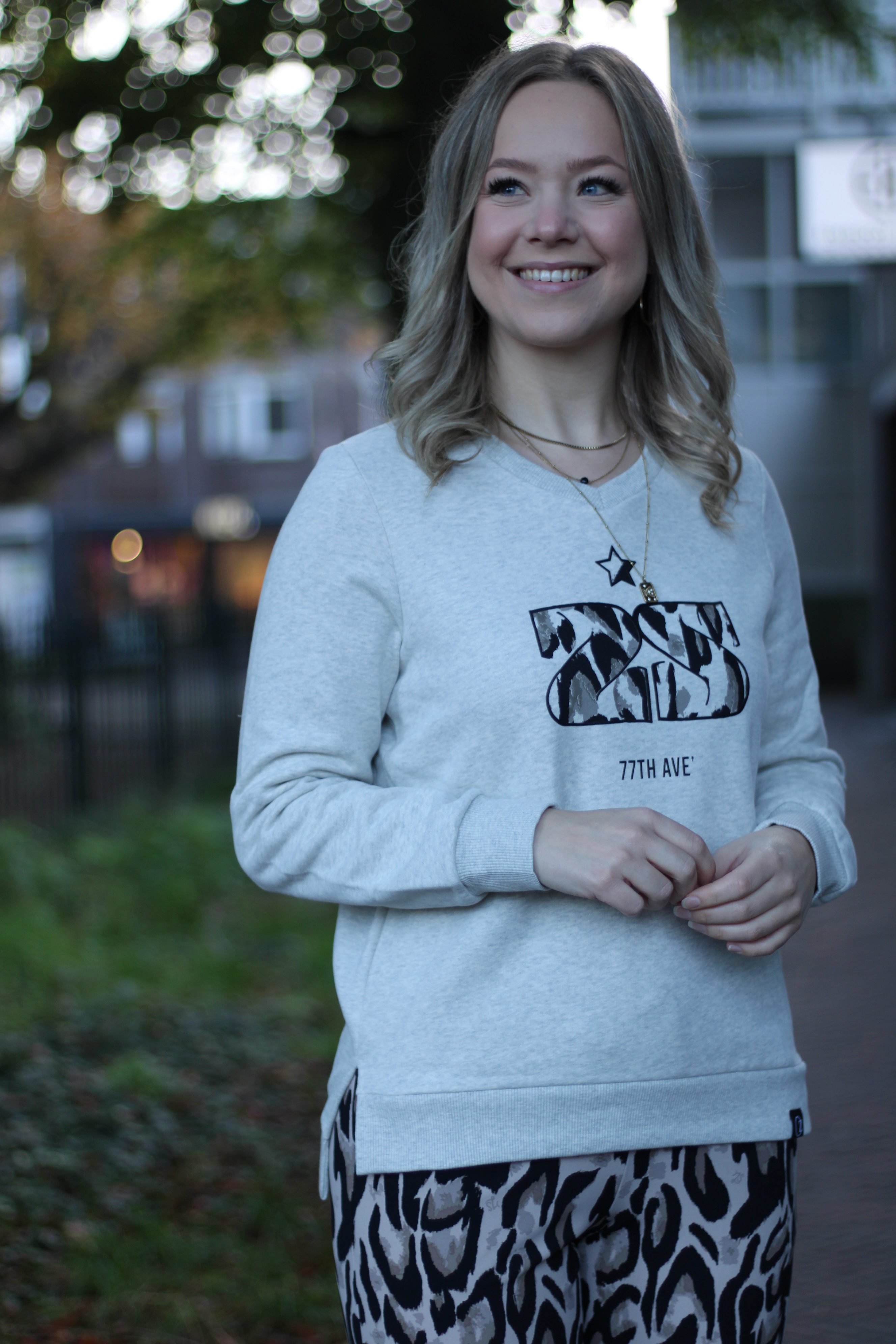 Zoso - Marie Fancy Sweater - Grey Melange