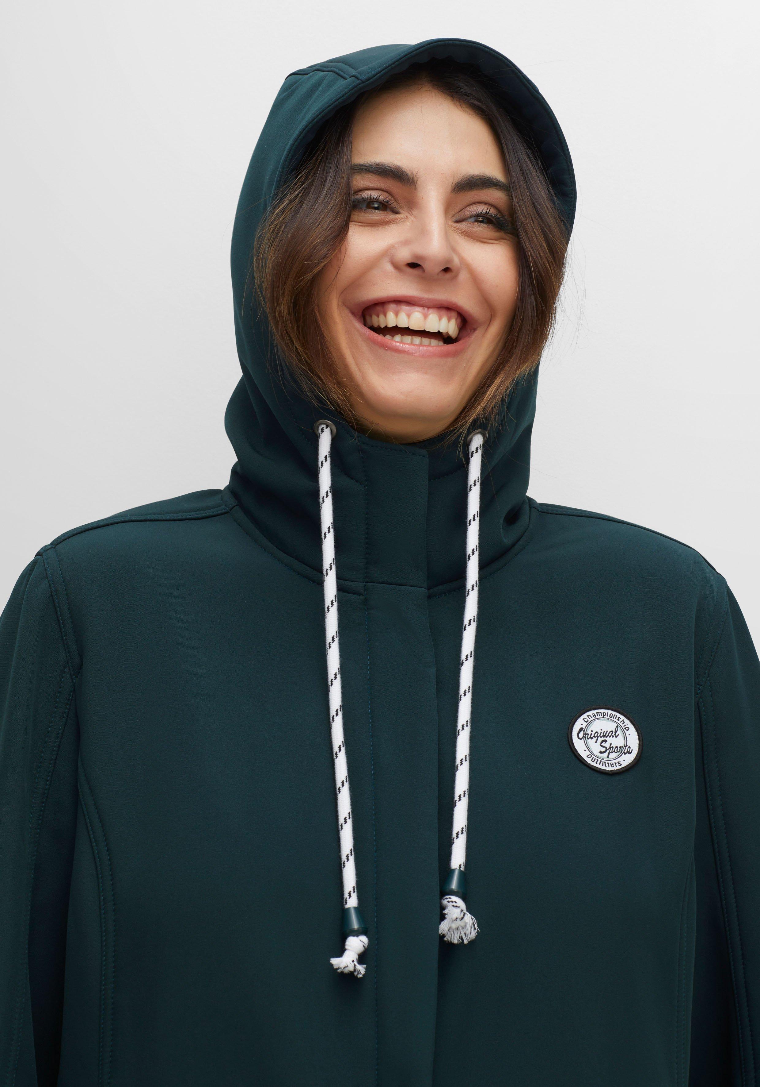 Long-Softshelljacke