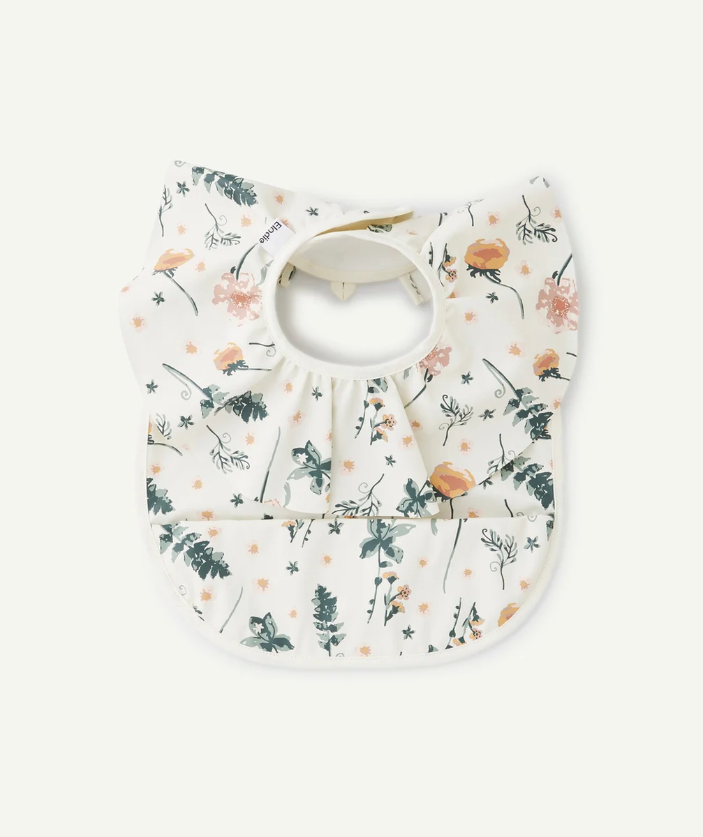 ELODIEBAVOIR ÉCRU VOLANTÉ IMPRIMÉ FLORAL