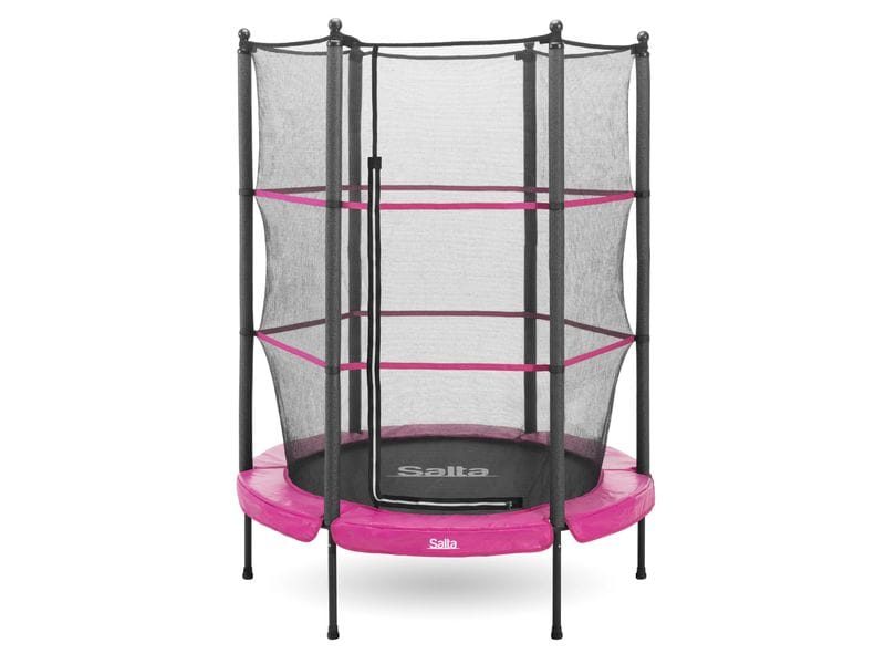 SALTA Trampolin Salta Junior 140 cm, Pink Trampolin für kleine Kinder konzipiert