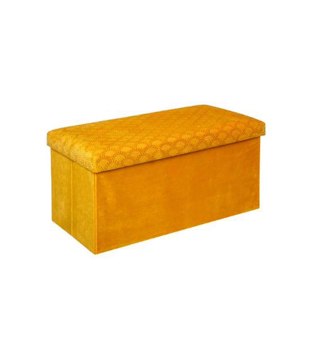 Banquette Pliable Velours Liam 38x76cm Ocre