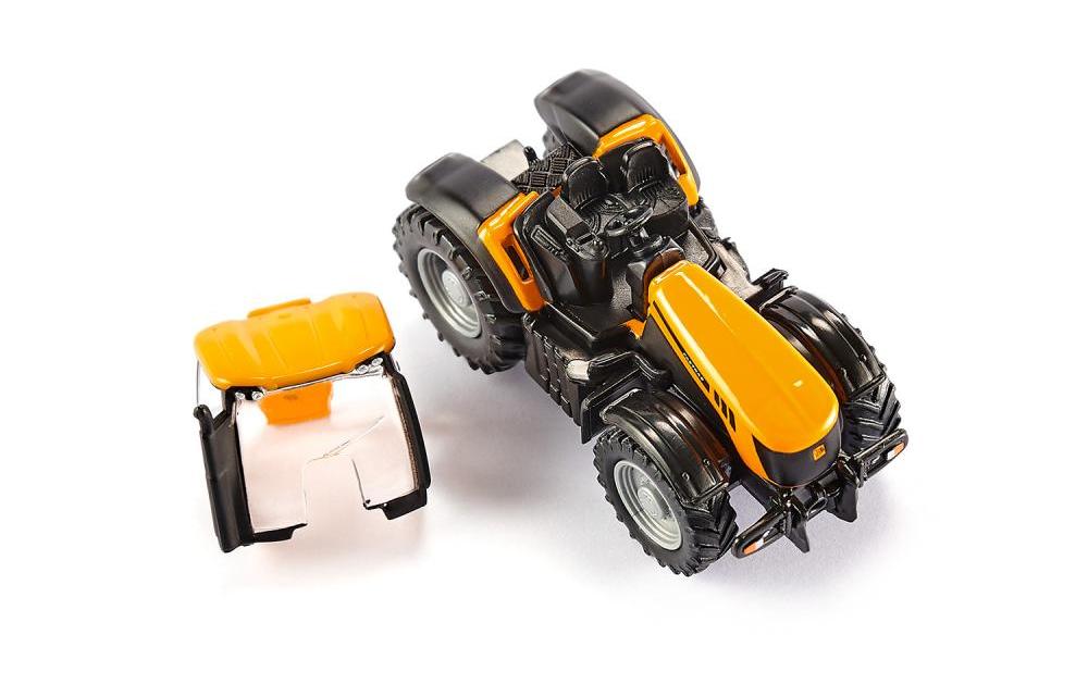 Traktor JCB 8250 Fastrac mit Dolly und Kippmulde 1:87H0 JCB Fastrac mit Anhänger