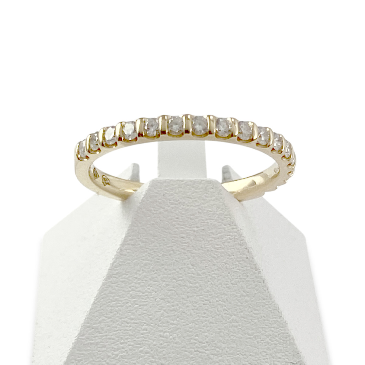 Bague d'occasion or 750 jaune diamants