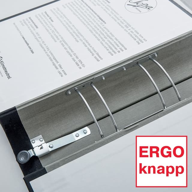 ESSELTE Pärm Jopa A4/40 Svart