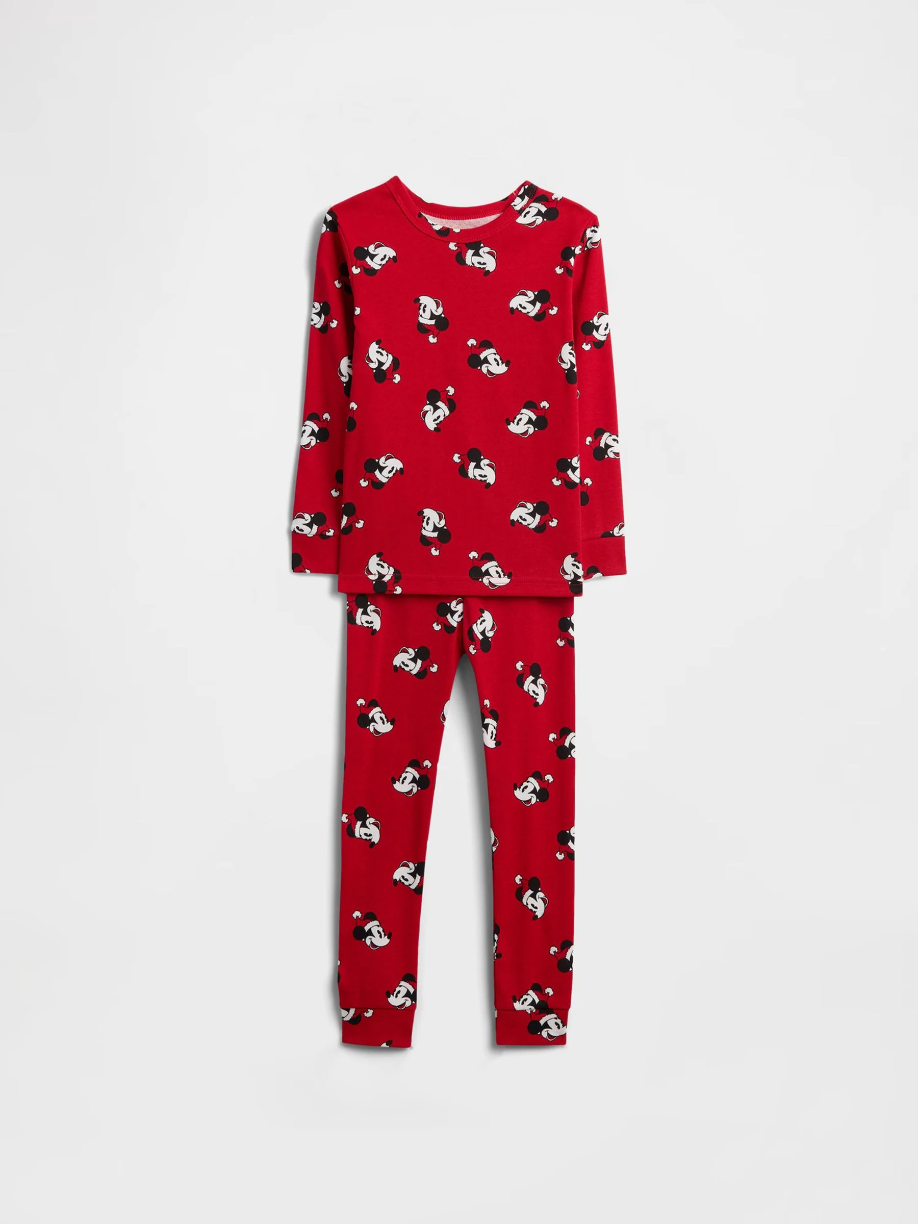Rood Mickey Mouse™ - Gap Disney Cotton Christmas Pyjamas (6mths-5yrs) (6mths-5yrs)