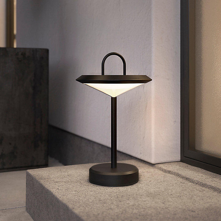 Lampe à poser USB Ortano 230lm 4.2W IP44 noir