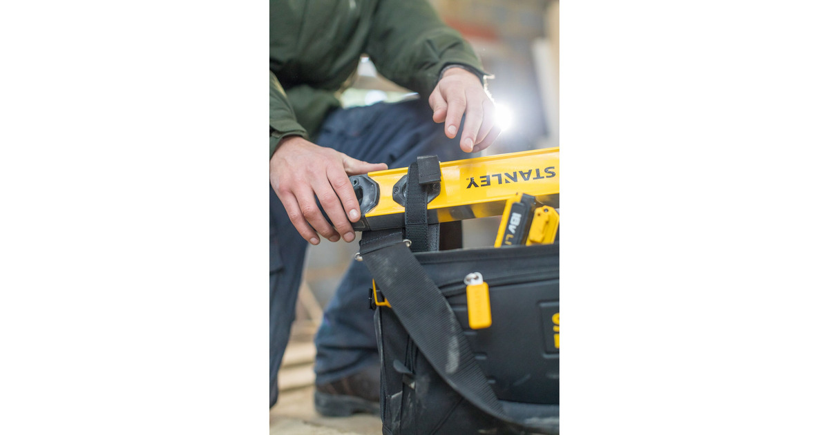 StanleyFATMAX Open Gereedschapstas Quick Access  (Zwart/geel)