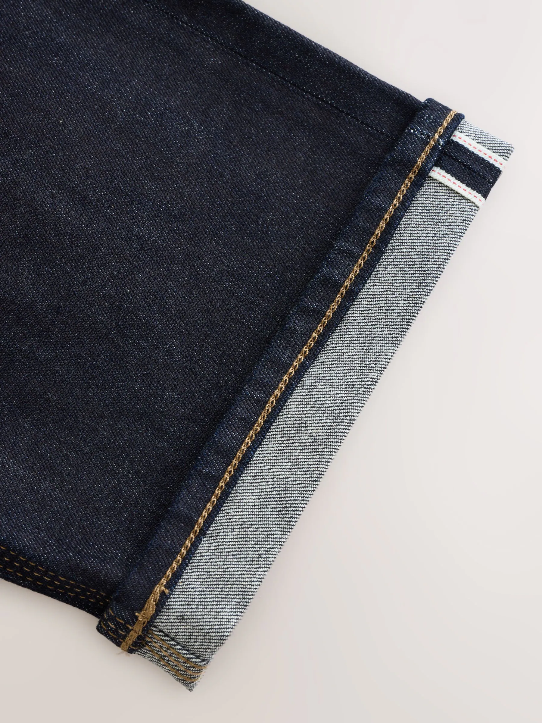 Indigo blauwe wassing - Straight fit - Signature Japanse zelfkant denim jeans