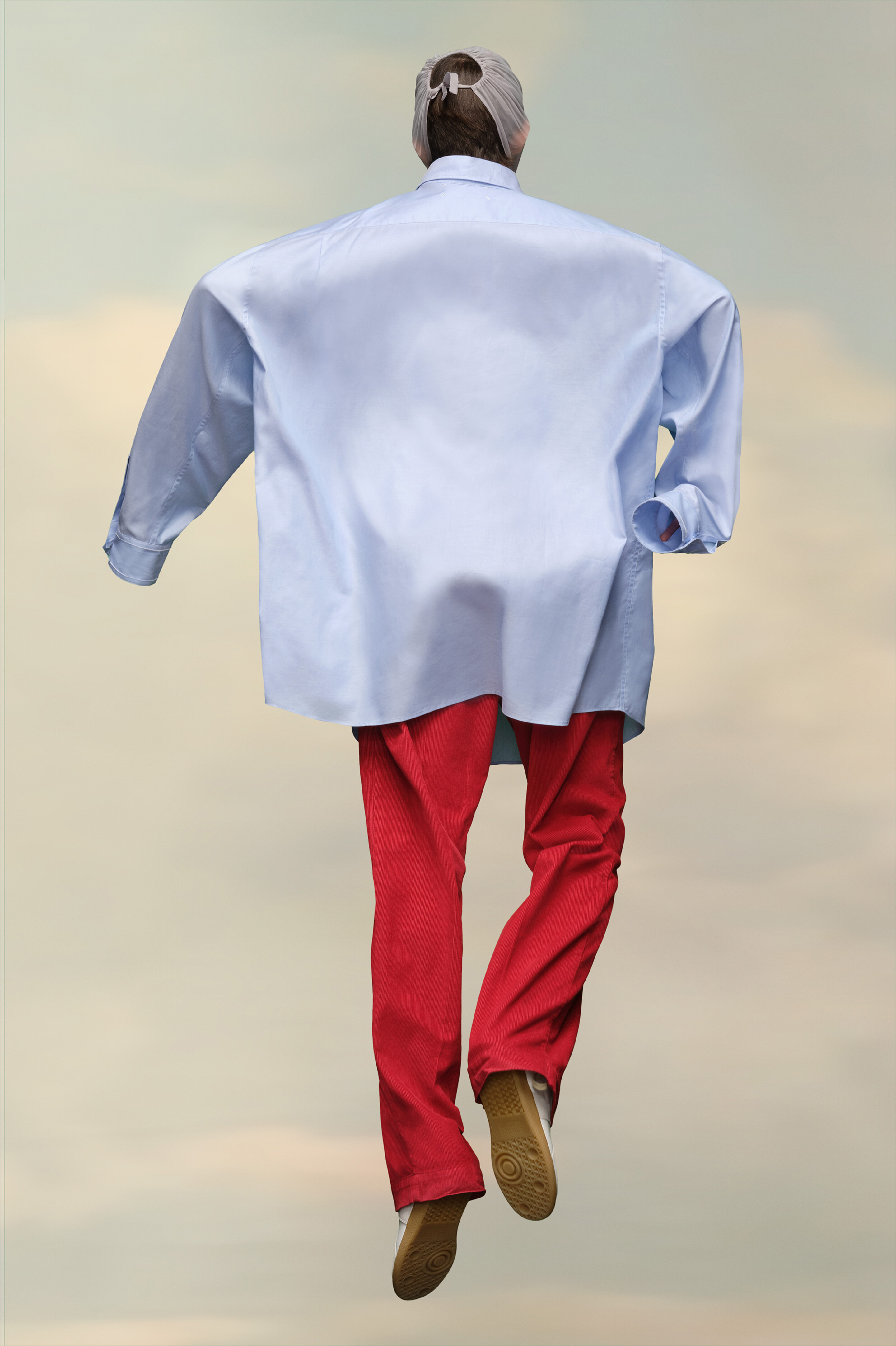 Chemise en coton avec poche pofrrine