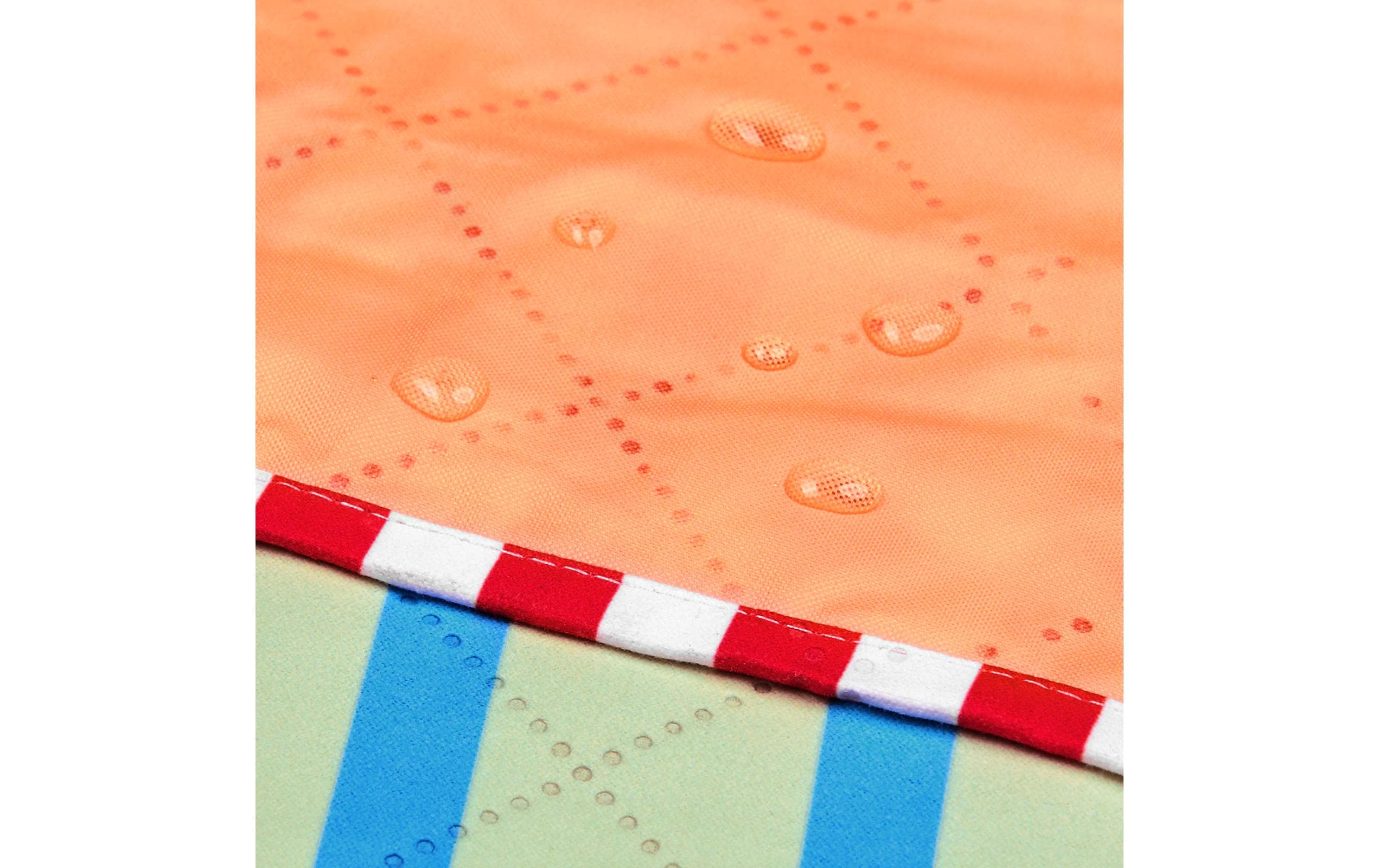 Picknickdecke Stripe your Life 170 cm x 240 cm,Praktische Picknick-Decke aus 100% recycliertem Polyester
