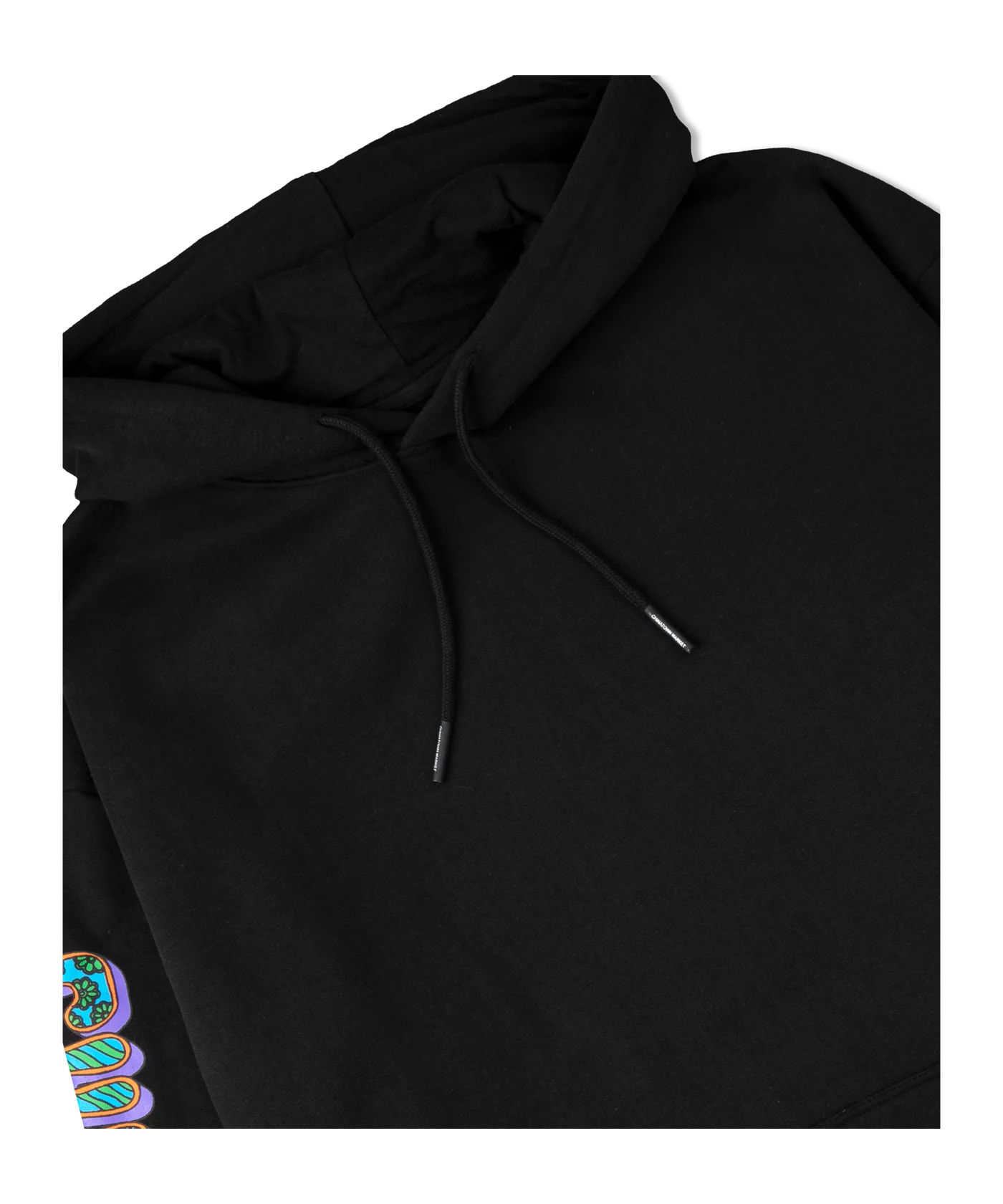 Market Hippie Hoody Schwarz